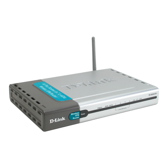 D-Link DI-804HV Konfiguration