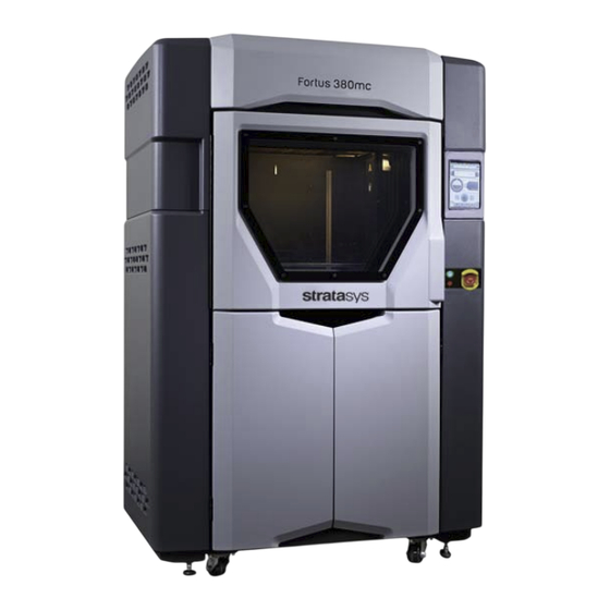 Stratasys Fortus 380mc Bedienungsanleitung
