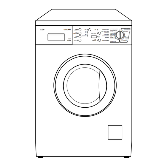 AEG LAVAMAT 1045 E Benutzerinformation