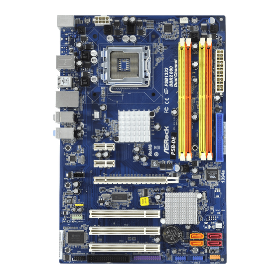 ASROCK P5B-DE Schnellinstallationsanleitung
