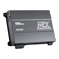 Mtx Audio ROADTHUNDER RT250D Bedienungsanleitung