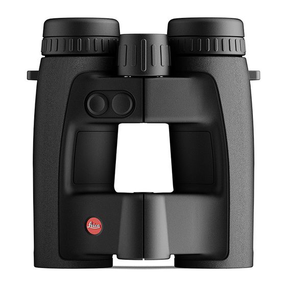 Leica GEOVID PRO Anleitung