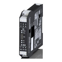 Seneca Z-SG Installationshandbuch