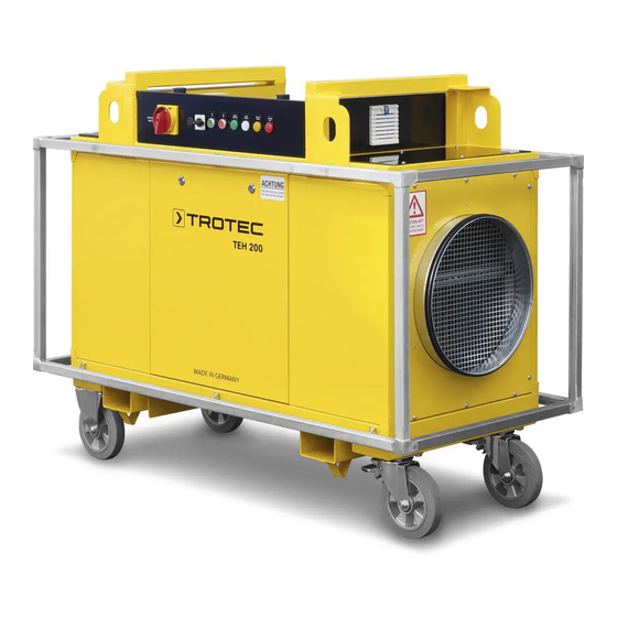 Trotec TEH 400 Bedienungsanleitung