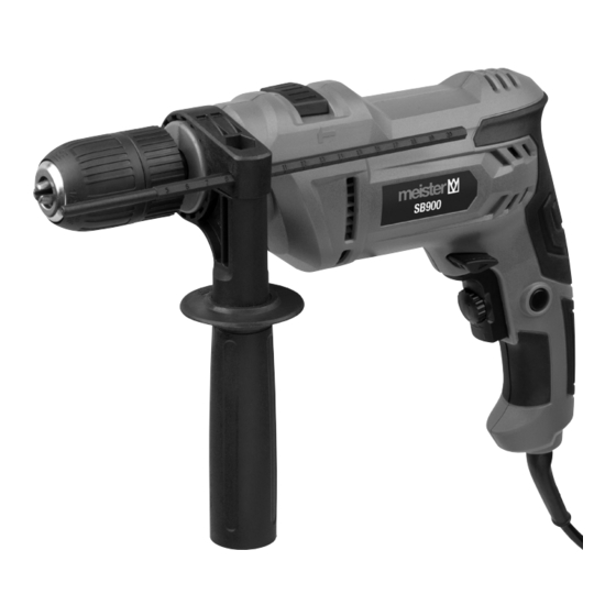 Meister SB900 Originalbetriebsanleitung