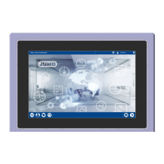 JUMO variTRON 500 touch Betriebsanleitung