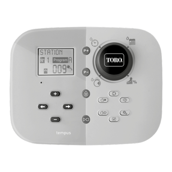 Toro Tempus Pro Controller 4 Bedienungsanleitung