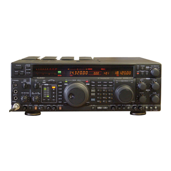 Yaesu MARK-V FT-1000MP Bedienungsanleitung