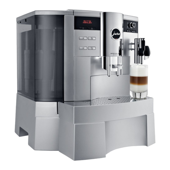 Jura IMPRESSA XS90 One Touch Kurzanleitung