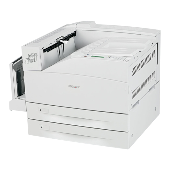 Lexmark W850 Benutzerhandbuch
