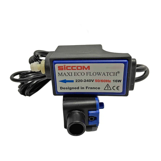 Siccom ECO FLOWATCH Bedienungsanleitung