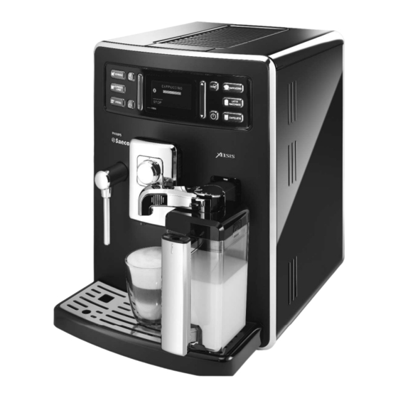 Saeco XELSIS HD8942 Bedienungsanleitung