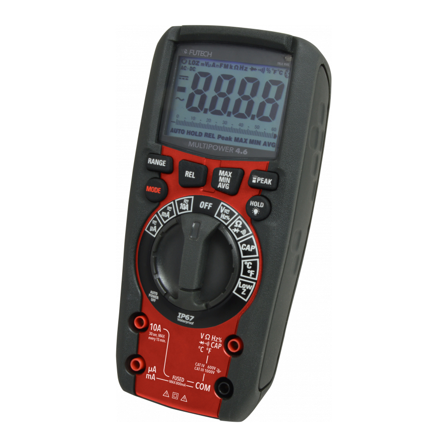 Futech MULTIPOWER 4.6 Kurzanleitung