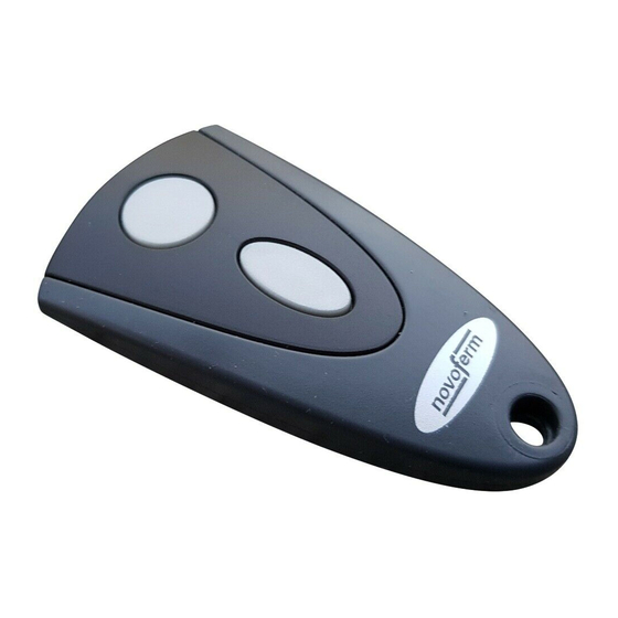 TORMATIC NOVOTRON 502 BEDIENUNGSANLEITUNG PdfHerunterladen ManualsLib