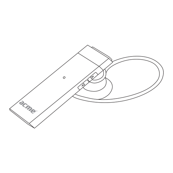 ACME BH05 Bedienungsanleitung