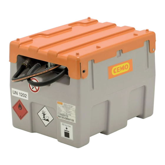 CEMO DT-Mobil Easy 125l Betriebsanleitung