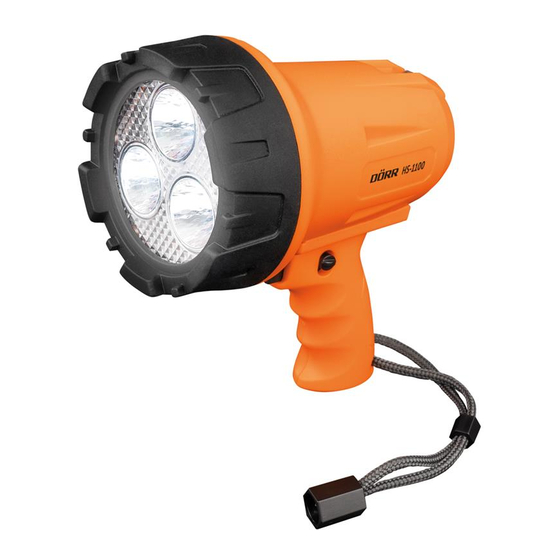 Dorr HS-1100 Bedienungsanleitung