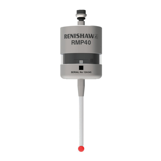 Renishaw RMP40 Installationshandbuch