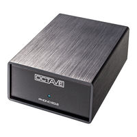 Octave Phono EQ.2 Bedienungsanleitung