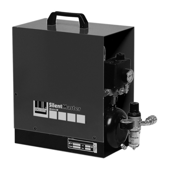 Schneider Airsystems SilentMaster 30-8-4 W Handbücher