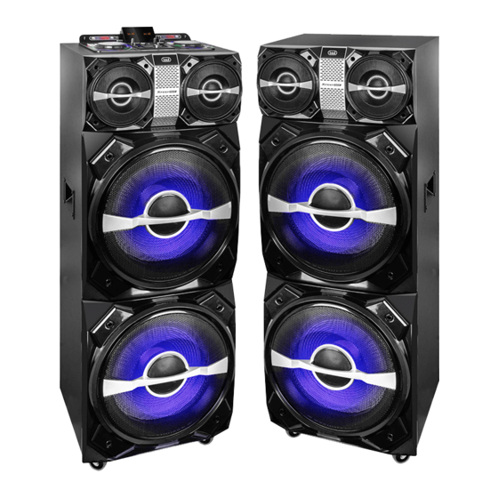 Trevi XF 4800 RAVE Gebrauchs- Und Anschlusshandbuch