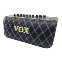 Vox Adio Air GT Bedienungsanleitung