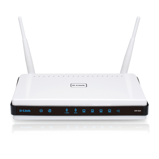 D-Link DIR-825 Benutzerhandbuch
