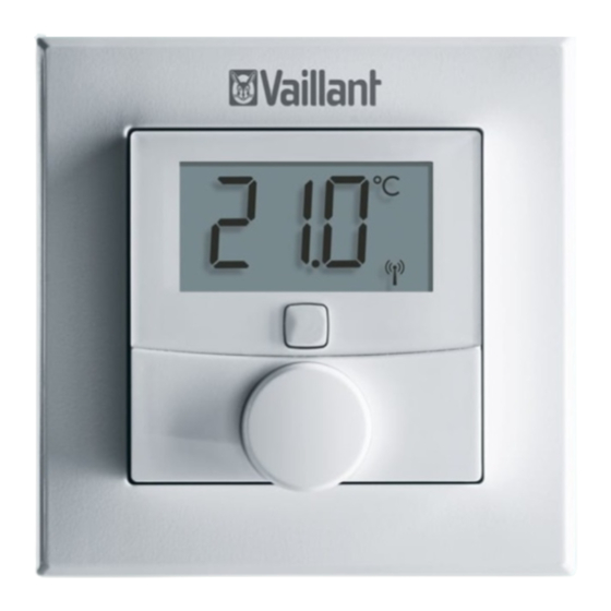 Vaillant VR 51 Betriebs Und Installationsanleitung