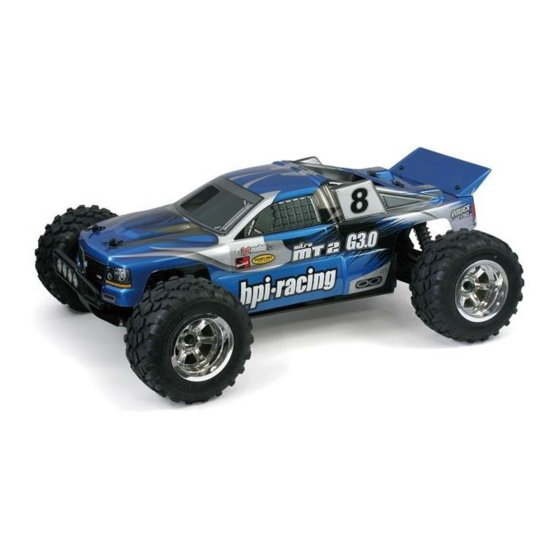 HPI Racing Nitro MT2 G3.0 Bauanleitung