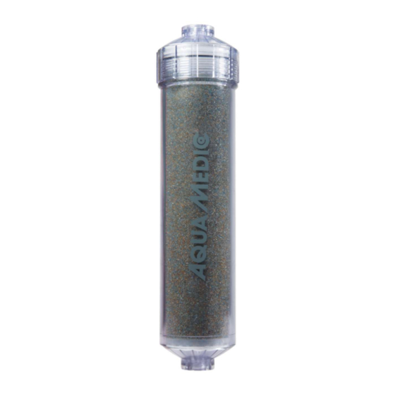 Aqua Medic Top End Filter Bedienungsanleitung