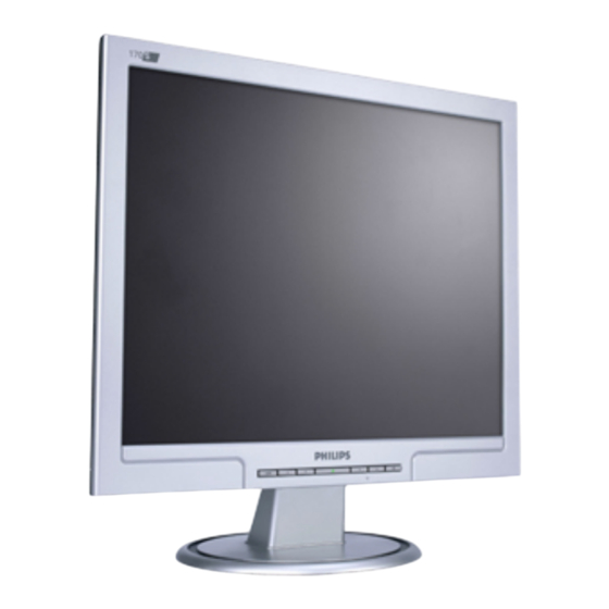 Philips 170S7 Bedienungsanleitung