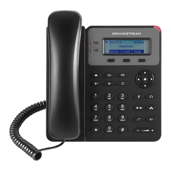 Grandstream GXP1610 Bedienungsanleitung