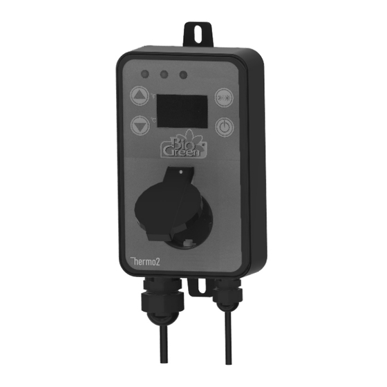 Bio Green THERMO 2 Installations- Und Gebrauchsanweisungen