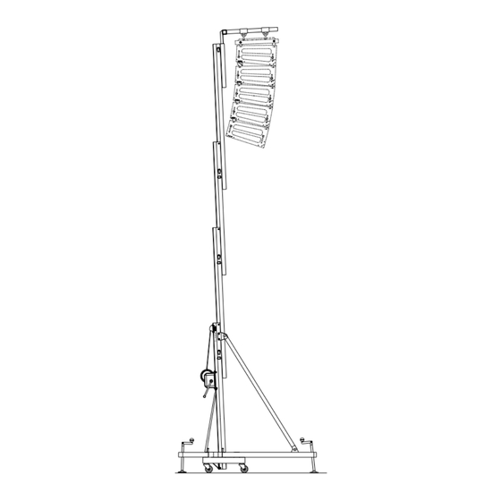 VMB TL - A300 LINE ARRAY Bedienungsanleitung