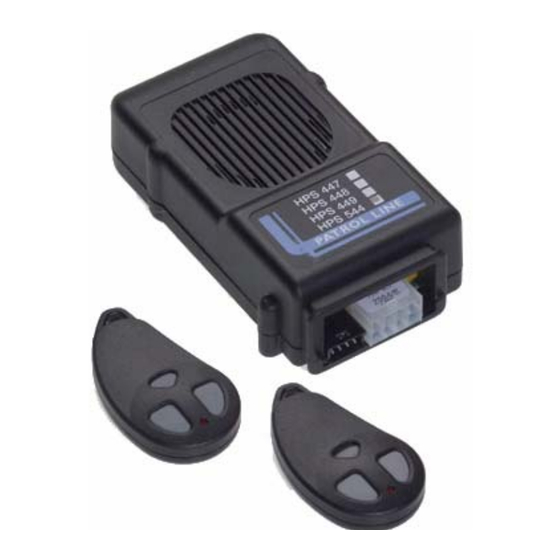 patrol line HPS447 Handbuch