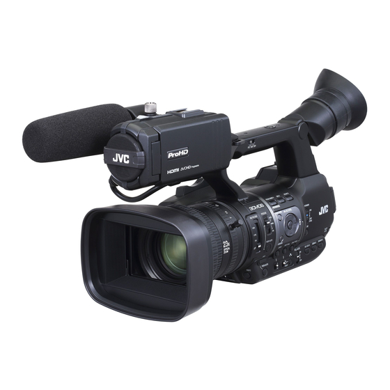 JVC GY-HM660U Bedienungsanleitung