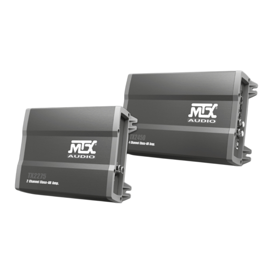 MTX Audio TX2275 Bedienungsanleitung