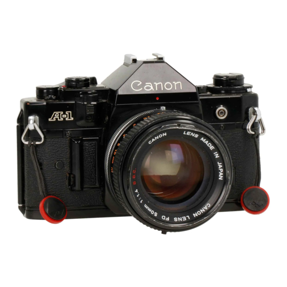 Canon A-1 Bedienungsanleitung
