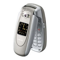 Samsung SGH-E620 Bedienungsanleitung