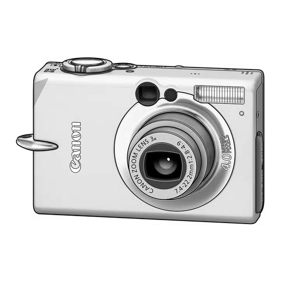 Canon DIGITAL IXUS 400 Bedienungsanleitung