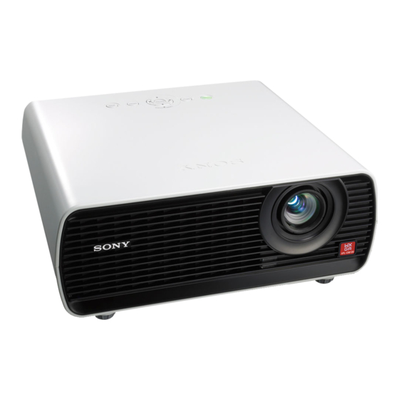Sony VPL-EW130 Bedienungsanleitung