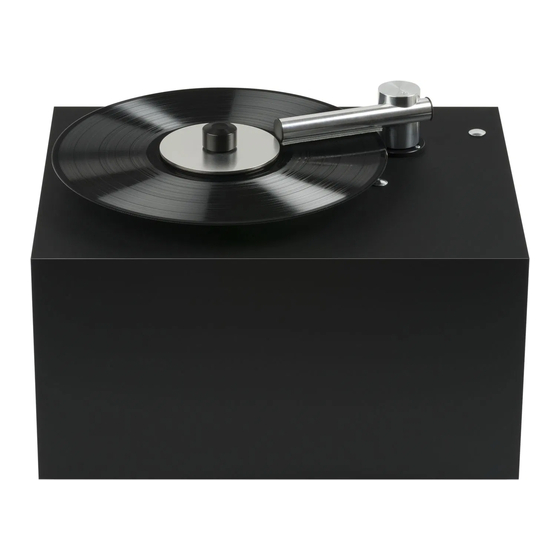 Pro-Ject Audio Systems VC-S Bedienungsanleitung