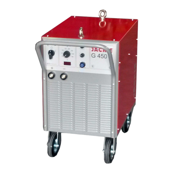 Jackle G 450 S Betriebsanleitung