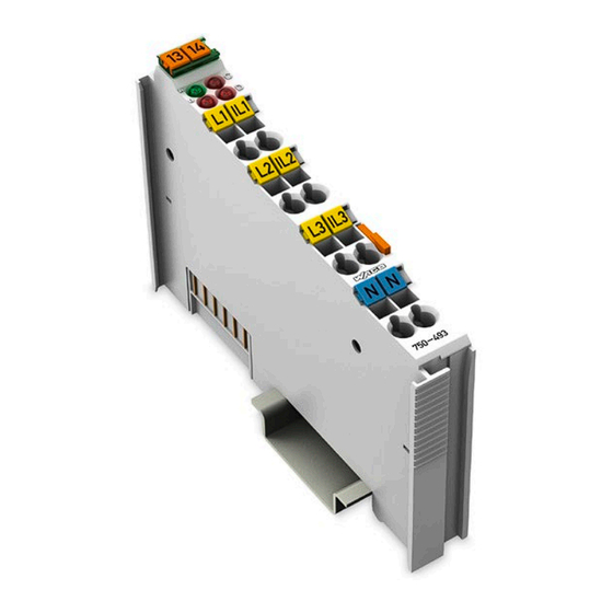 WAGO I/O-SYSTEM 750 Handbuch