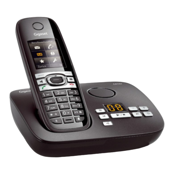 Gigaset C610A Bedienungsanleitung