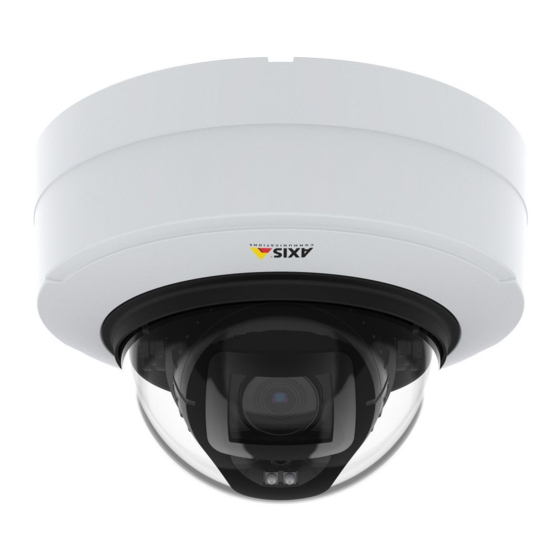 Axis P3247-LV Installationsanleitung