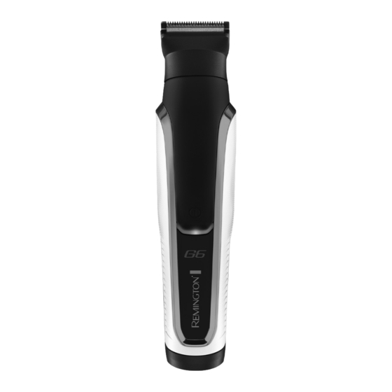 Remington G6 Graphite Serie Bedienungsanleitung