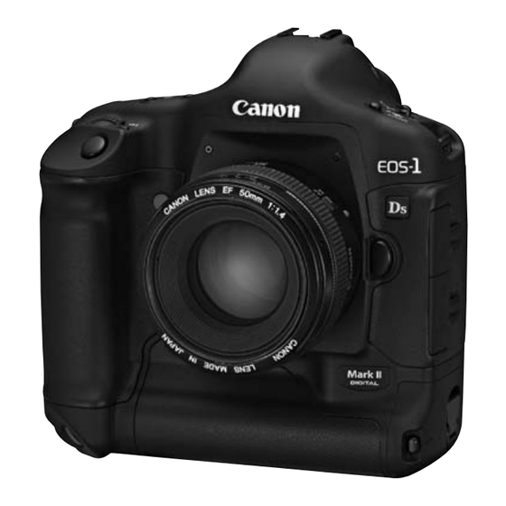 Canon EOS-1Ds Mark II digital Bedienungsanleitung
