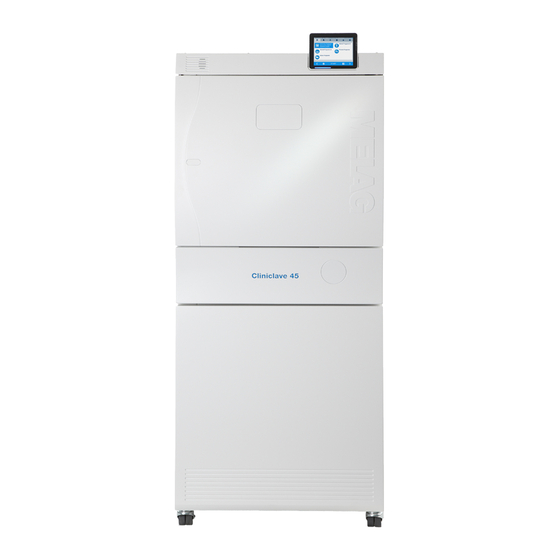 MELAG Cliniclave 45 Installationsplan