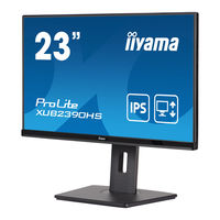 Iiyama ProLite XU239OHS Bedienungsanleitung